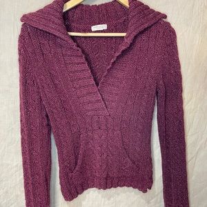American Eagle Maroon Sweater